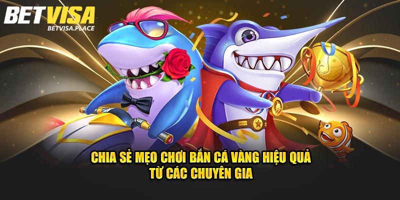 Bắn Cá Vàng - Game Đổi Thưởng Siêu Hấp Dẫn Của Betvisa 4 Thủ thuật chơi Bắn Cá Vàng thắng lớn